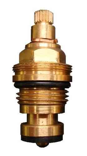 Brass Full Turn Tap Insert Valve only With Thread