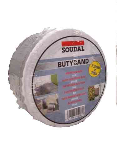 Flashband Soudal Butyband 75mm x 0.6mm, 10mt Roll